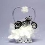012305 Harley Davidson Motorcycle Cake Topper