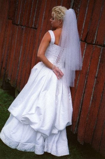 motorcycle wedding dress