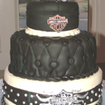 bikerweddingcake1 Harley Davidson Wedding Cake