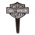 harley davidson logo cake pick Harley Davidson Logo Cake Picks