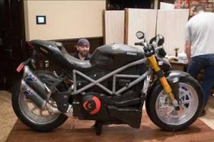 Life Size Ducati Motorcycle Cake